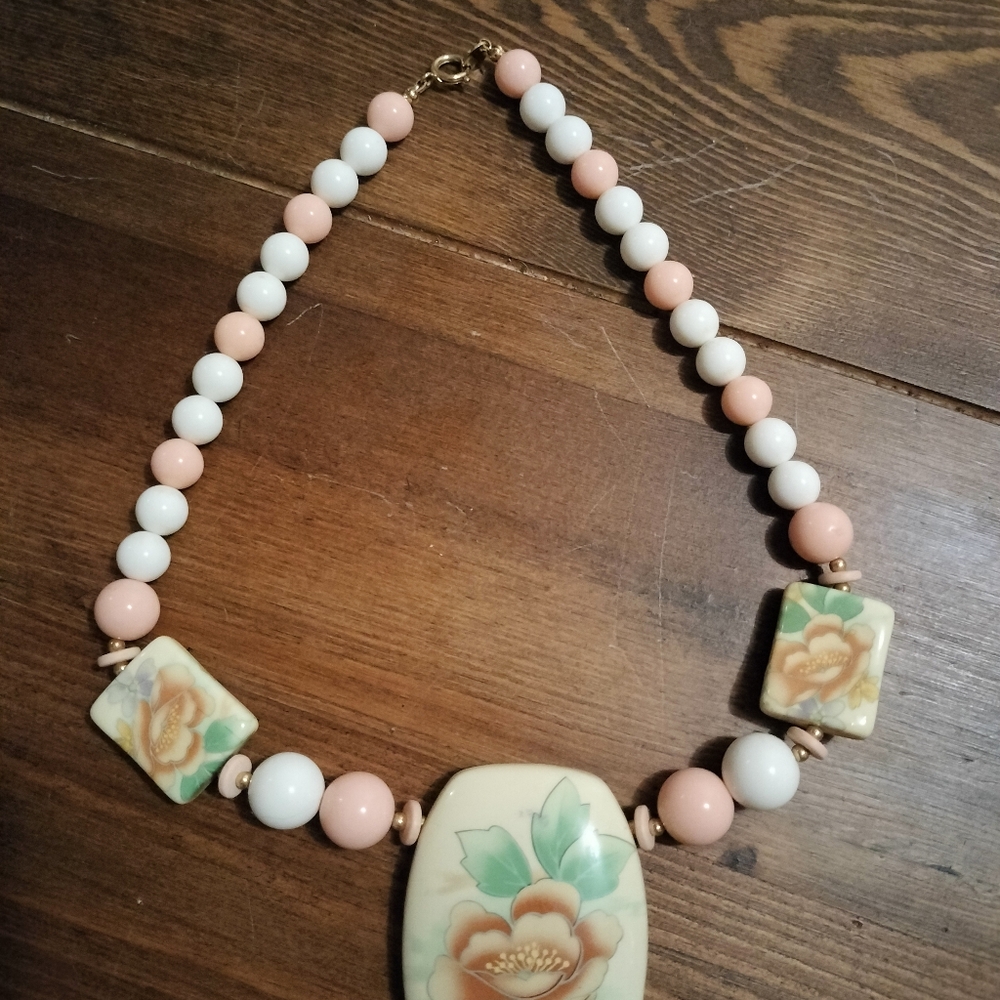 Vintage Japan Beaded Necklace